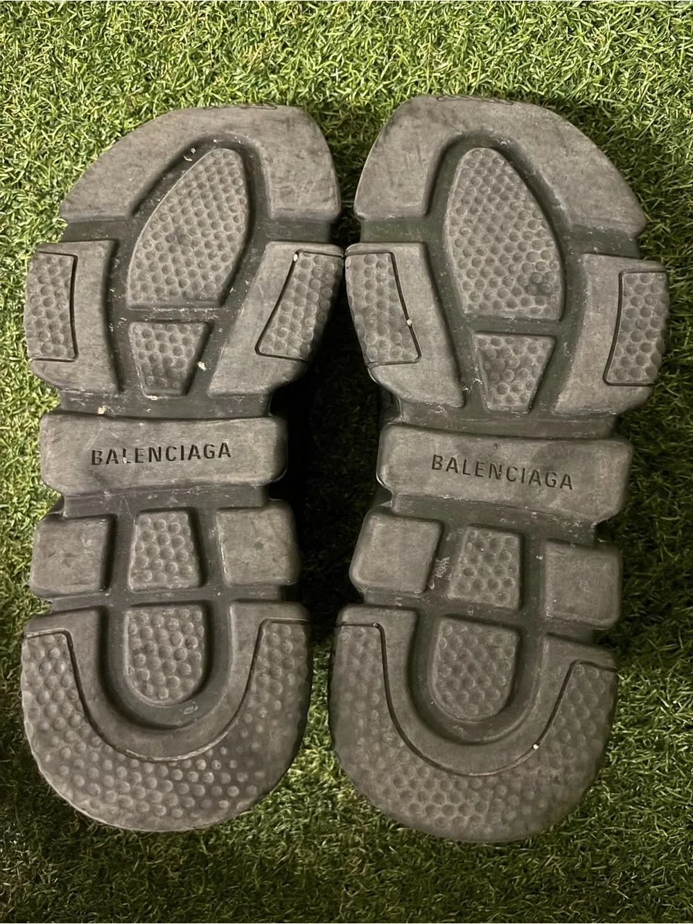 Authentic Balenciaga Black Knit Sock Sneakers with White Logo